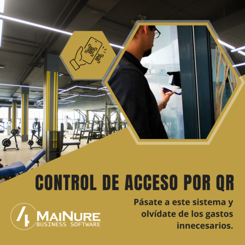 Control de acceso por Torno o puerta QR